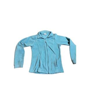 Columbia
youth full zip blue fleece jacket